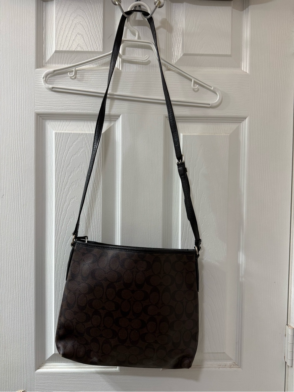Coach Signature File Crossbody Bag - Picture 2 of 16